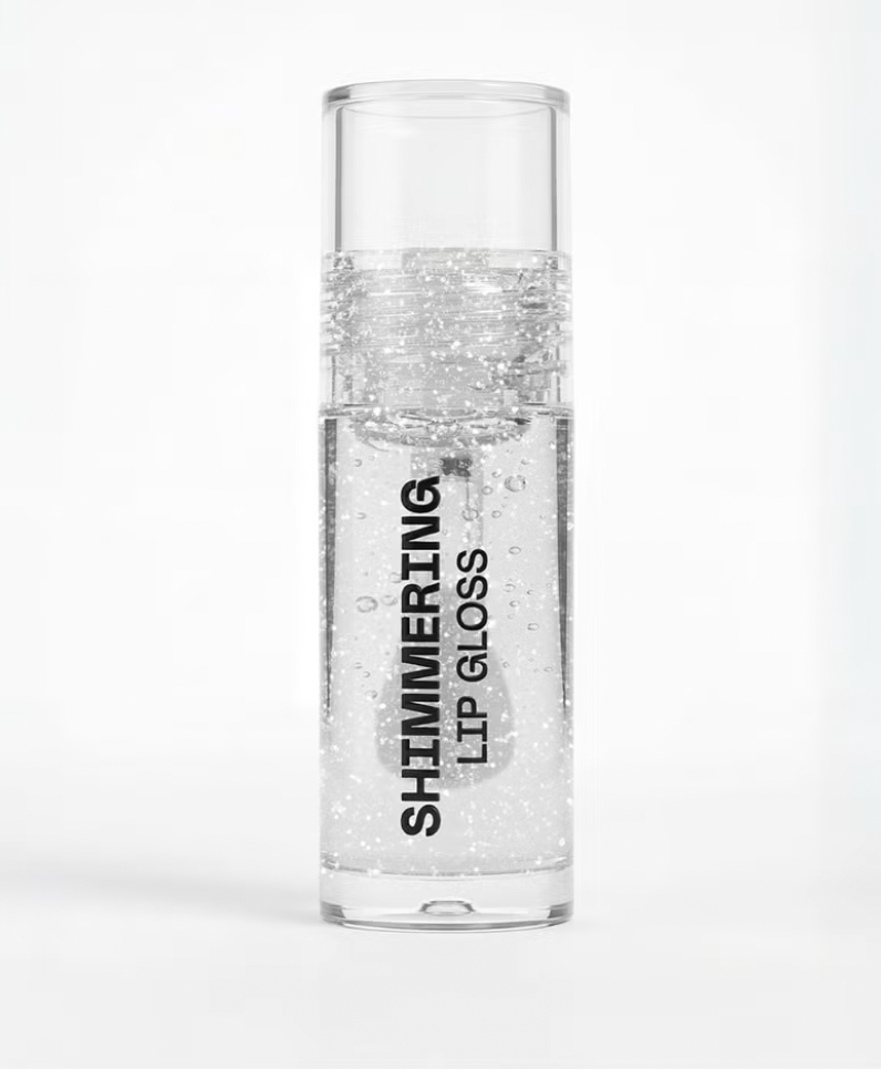 Shimmering Lip Gloss — Silver