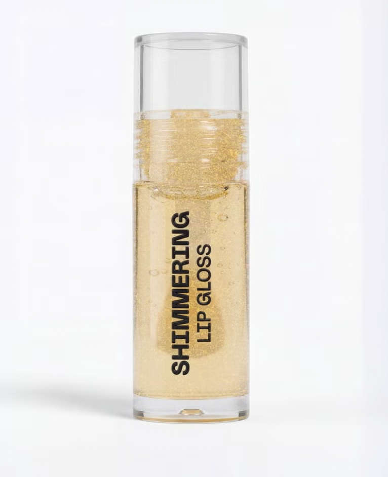 Shimmering Lip Gloss — Gold