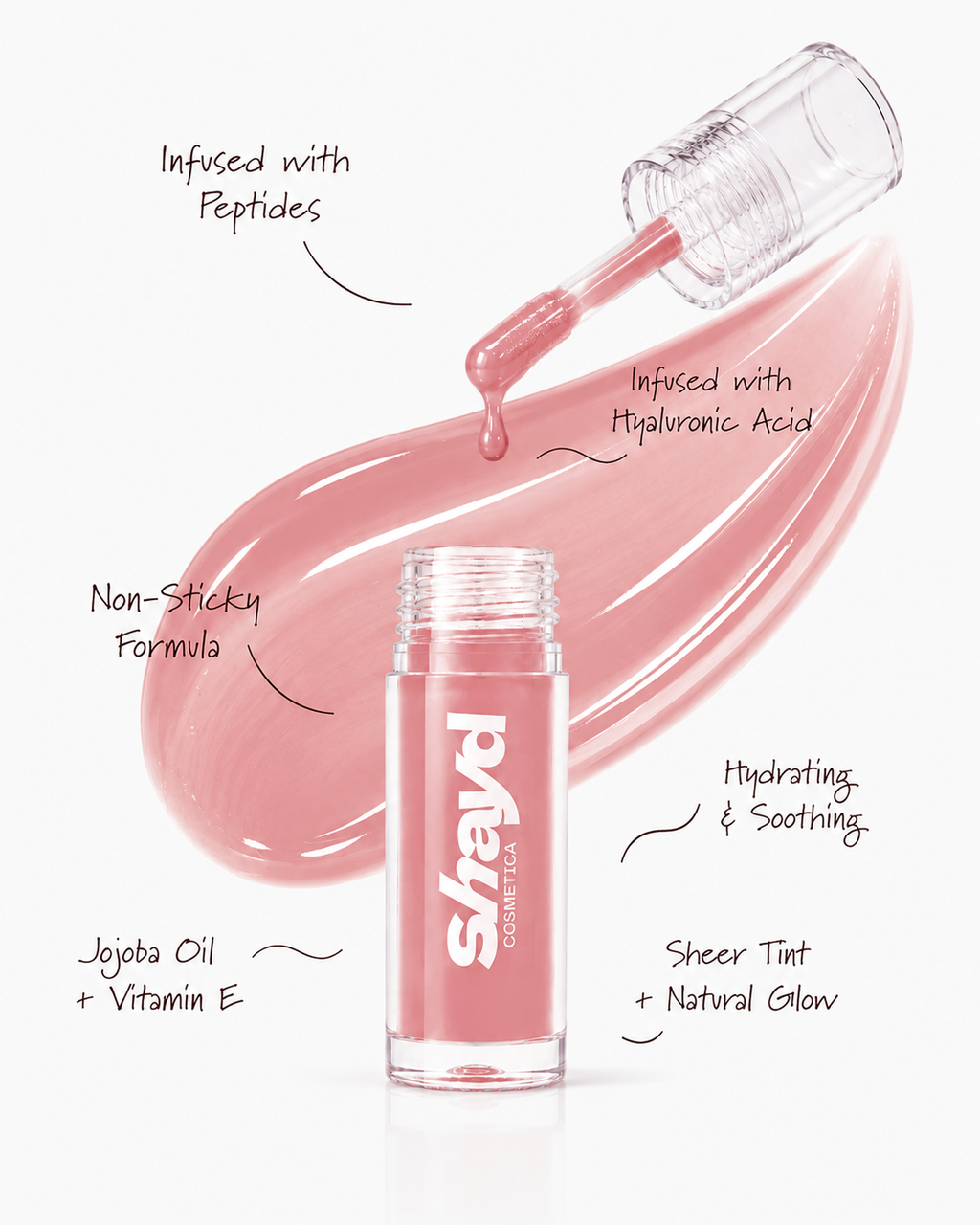 Hydrarepair Lip Oil - Pinky Passion