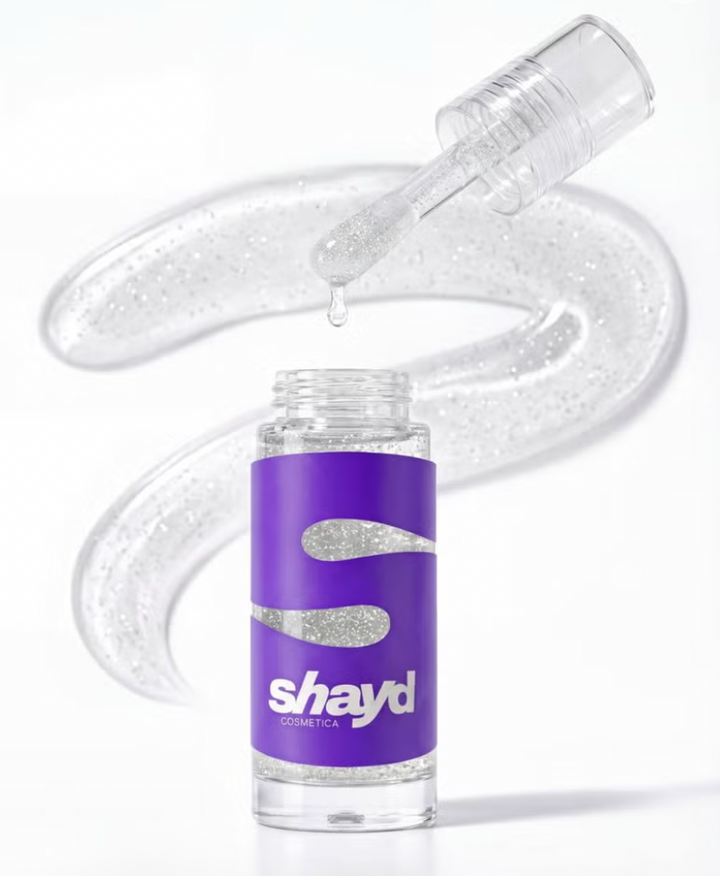 Shimmering Lip Gloss — Silver