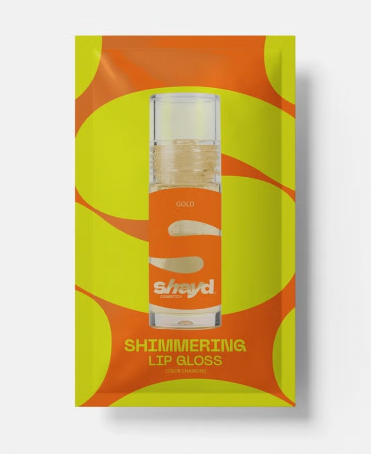 Gold Shimmering Lip gloss