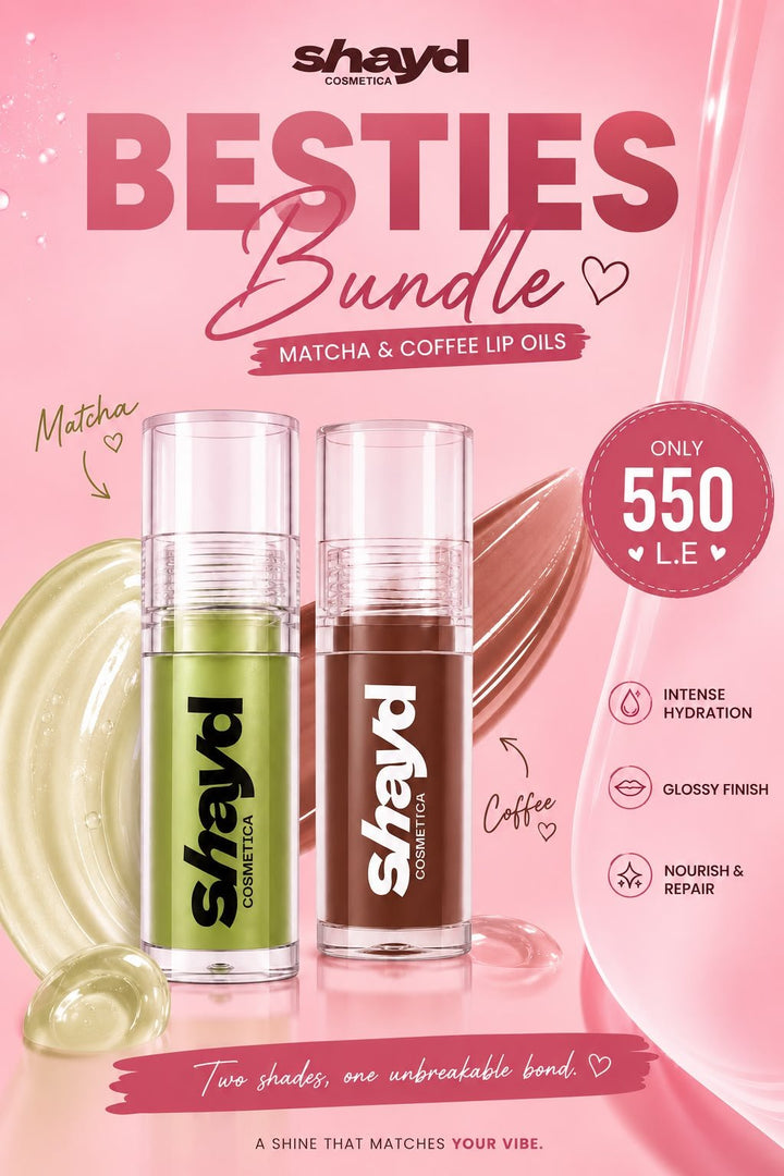 Besties Bundle — Matcha & Coffee Lip Oils